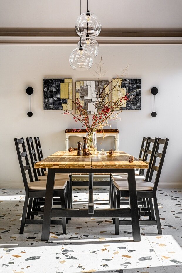 Фотография: Кухня и столовая в стиле Прованс и Кантри, Современный, Эклектика, Проект дня, Краснодар, Маргарита Мельникова, Кирпичный дом, 1 комната, 40-60 метров, Андрей Мельников – фото на INMYROOM