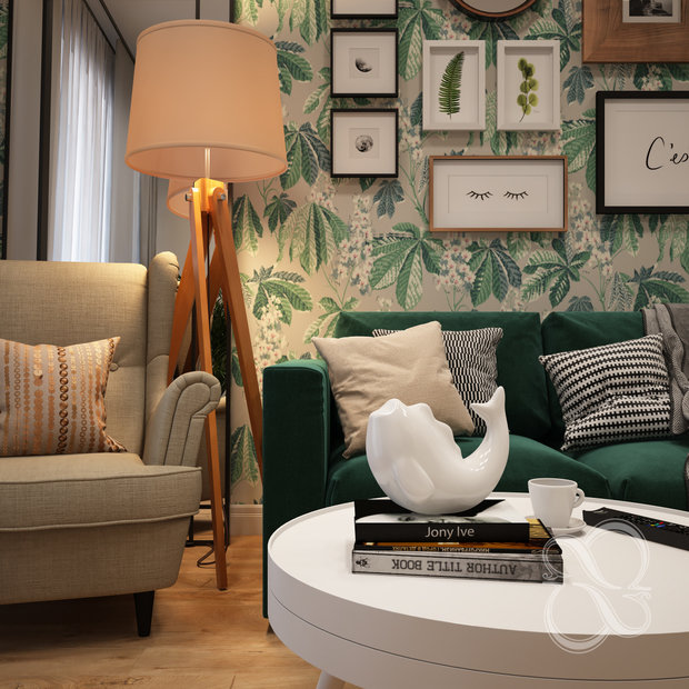 Фото из портфолио Проект: Scandinavian Life 1 – фотографии дизайна интерьеров на INMYROOM
