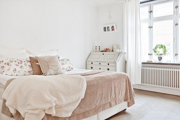 Фотография: Спальня в стиле Скандинавский – фото на INMYROOM