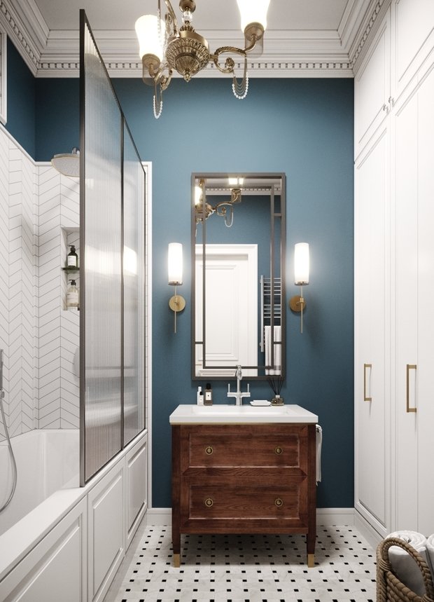 Фото из портфолио ПРОСПЕКТ МИРА – фотографии дизайна интерьеров на INMYROOM