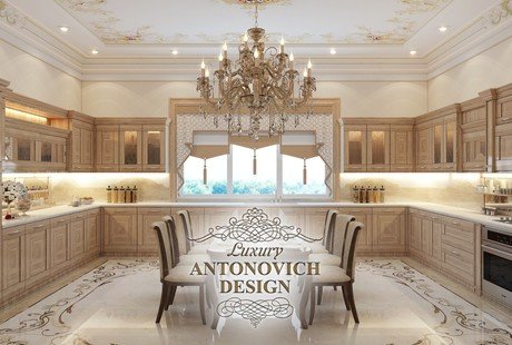 Идеи дизайна большой кухни