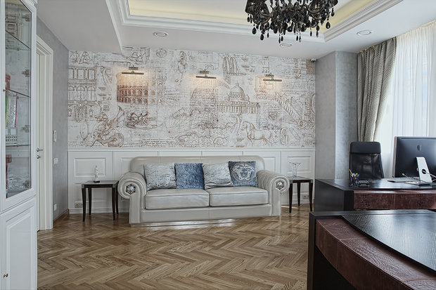 Фото из портфолио Дом в Подмосковье в стиле Фьюжн – фотографии дизайна интерьеров на INMYROOM