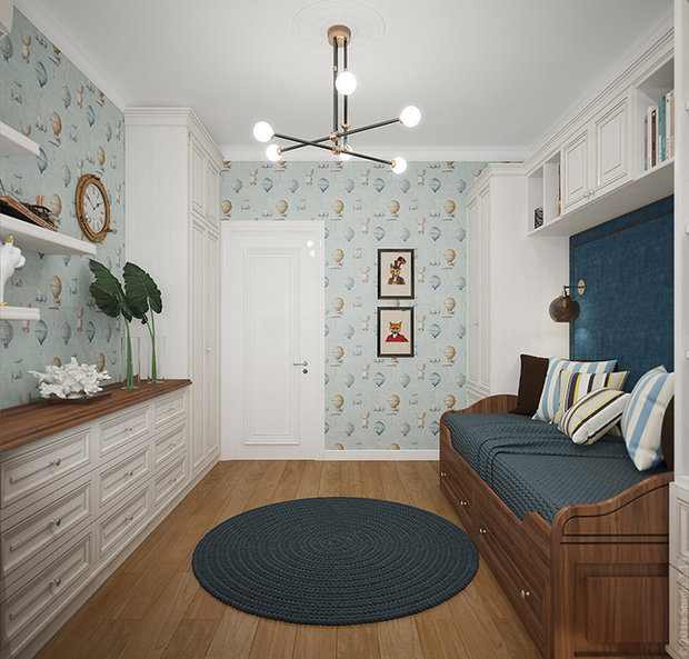 Фото из портфолио Очарование старой Москвы – фотографии дизайна интерьеров на INMYROOM