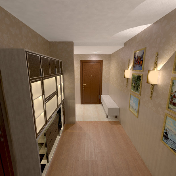Фото из портфолио Квартира Крылатское – фотографии дизайна интерьеров на INMYROOM
