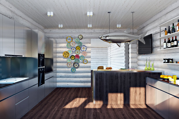 Фото из портфолио Рыбацкая резиденция  – фотографии дизайна интерьеров на INMYROOM