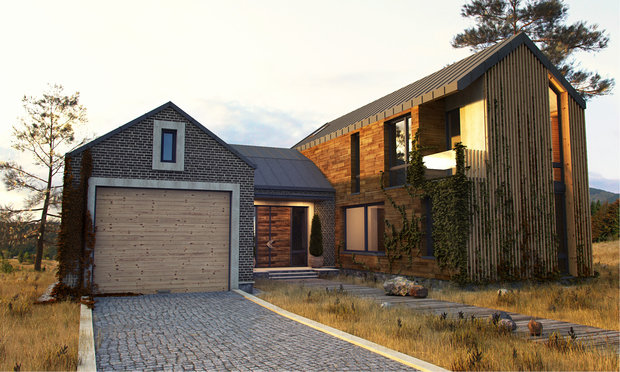 Фото из портфолио Private House DWELL HOUSE – фотографии дизайна интерьеров на INMYROOM