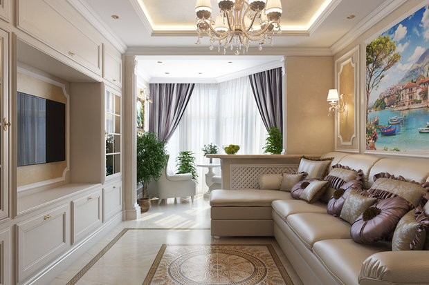 Фото из портфолио Классическая роскошь – фотографии дизайна интерьеров на INMYROOM