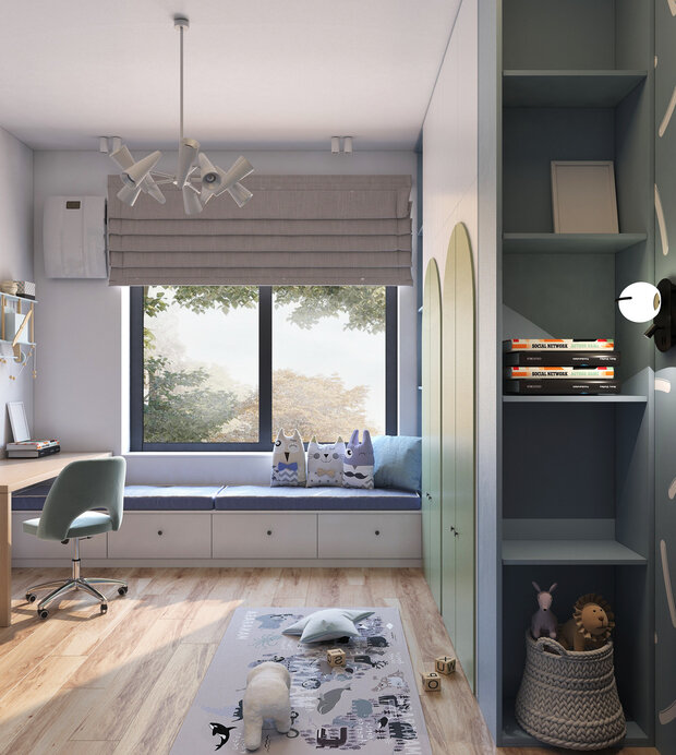 Фото из портфолио Квартира в современном стиле – фотографии дизайна интерьеров на INMYROOM