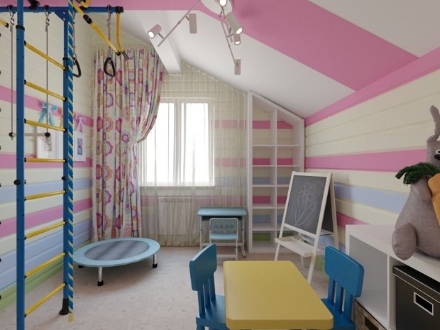 Фото из портфолио Интерьер в деревянном доме – фотографии дизайна интерьеров на INMYROOM