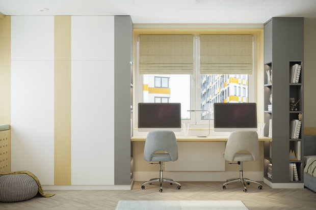 Фото из портфолио ЖК Москвичка – фотографии дизайна интерьеров на INMYROOM