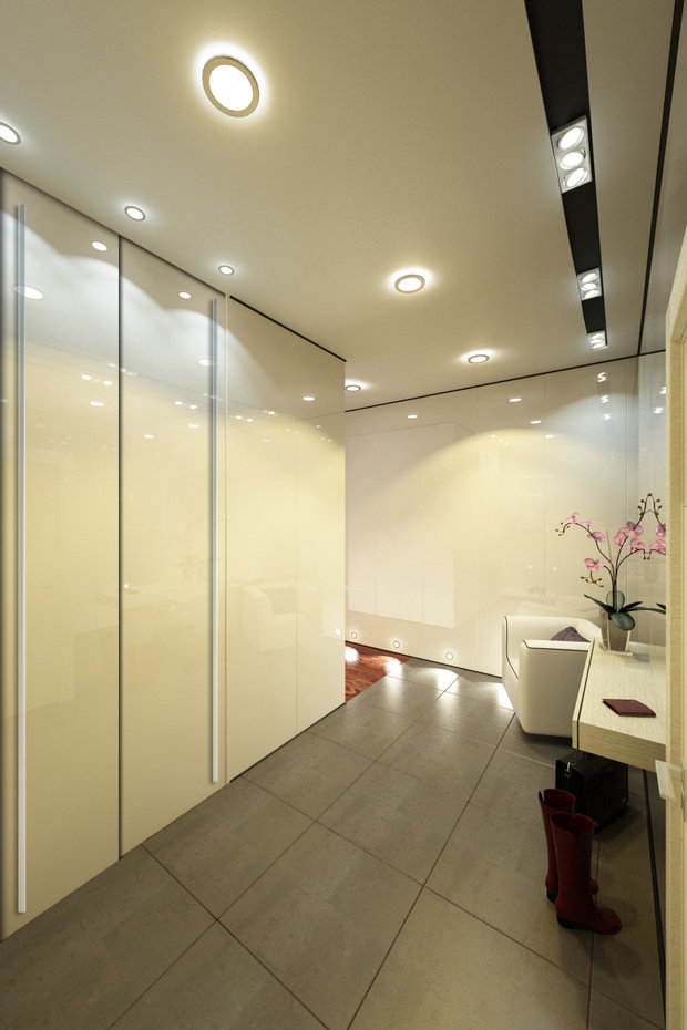 Фото из портфолио Дизайн апартаментов в стиле минимализм – фотографии дизайна интерьеров на INMYROOM