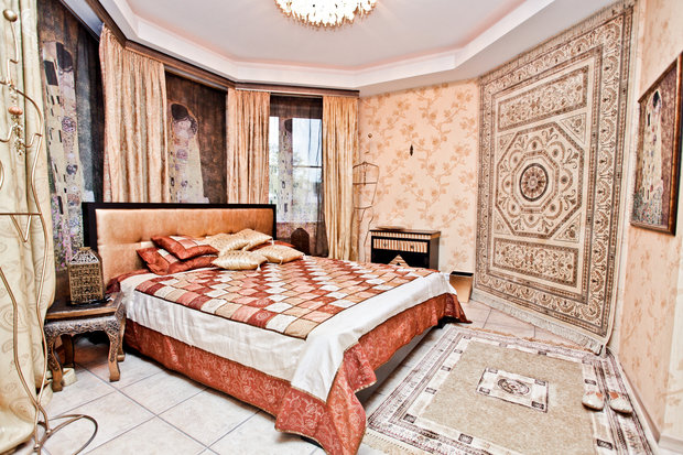 Фотография: Спальня в стиле Современный, Восточный, Дом, Дома и квартиры – фото на INMYROOM