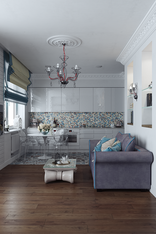 Фото из портфолио Воздушный лофт – фотографии дизайна интерьеров на INMYROOM