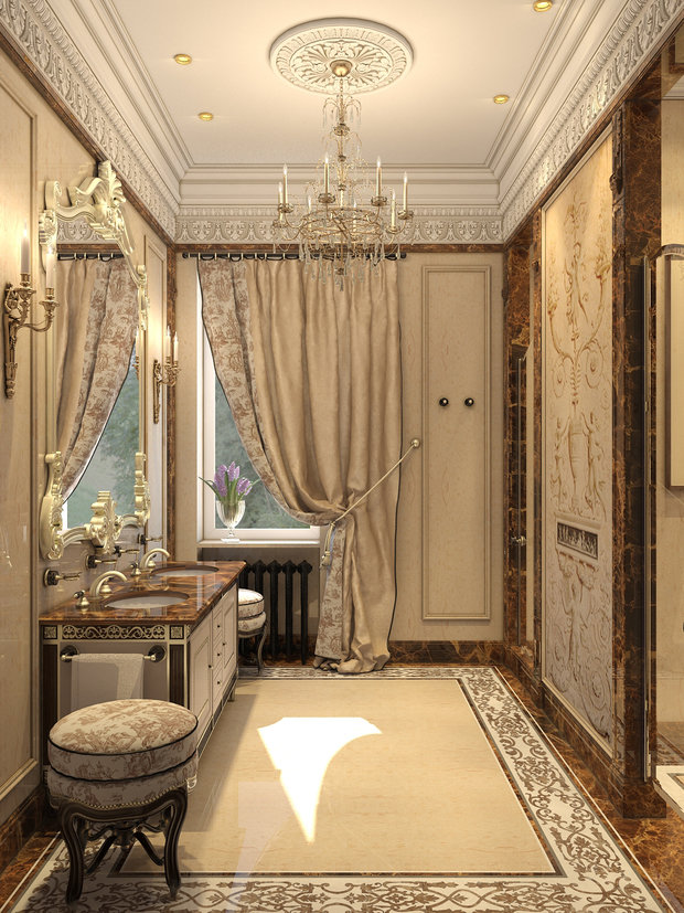 Фото из портфолио Зарисовки Versailles – фотографии дизайна интерьеров на INMYROOM