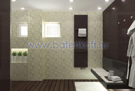 Дизайн проект помывочной в спа зоне от Батенькофф. Нягань 