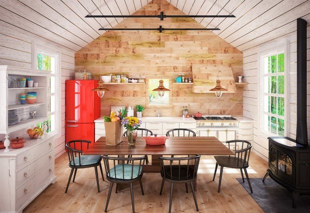 Фото из портфолио Дачный дом. пос.Тимошкино – фотографии дизайна интерьеров на INMYROOM