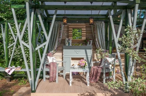 Фото из портфолио Беседка – фотографии дизайна интерьеров на INMYROOM