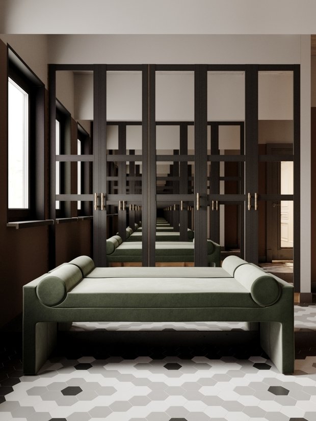 Фото из портфолио Загородный дом 147,7 м² с черными акцентами – фотографии дизайна интерьеров на INMYROOM