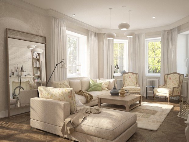 Фото из портфолио Микс прованса с мягкой классикой и современным стилем – фотографии дизайна интерьеров на INMYROOM