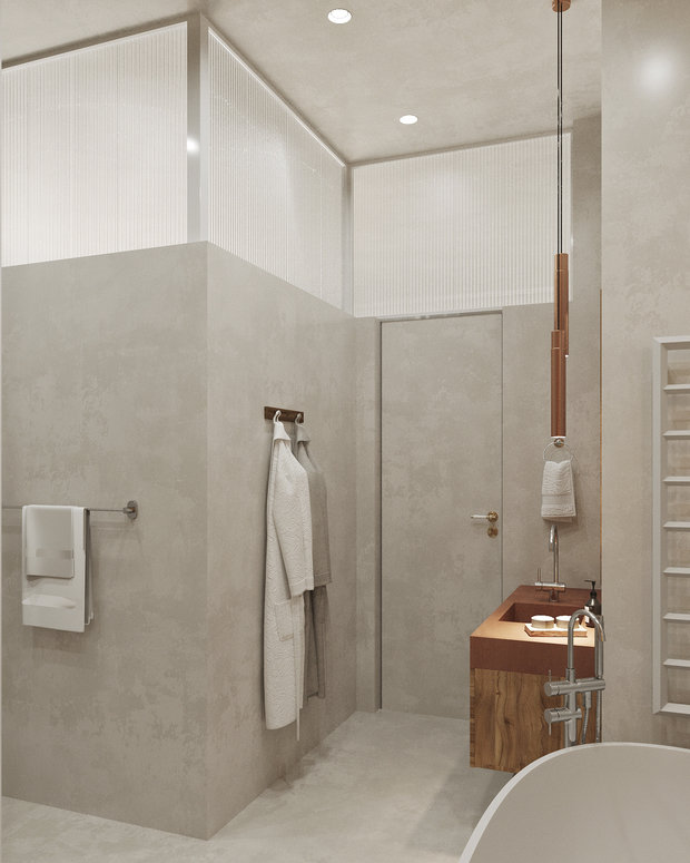 Фотография: Ванная в стиле Эклектика, Квартира, Проект недели, Санкт-Петербург, 3 комнаты, Более 90 метров, Дарья Лёхова – фото на INMYROOM