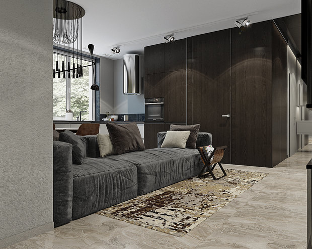 Фото из портфолио Квартира в г. Самара – фотографии дизайна интерьеров на INMYROOM