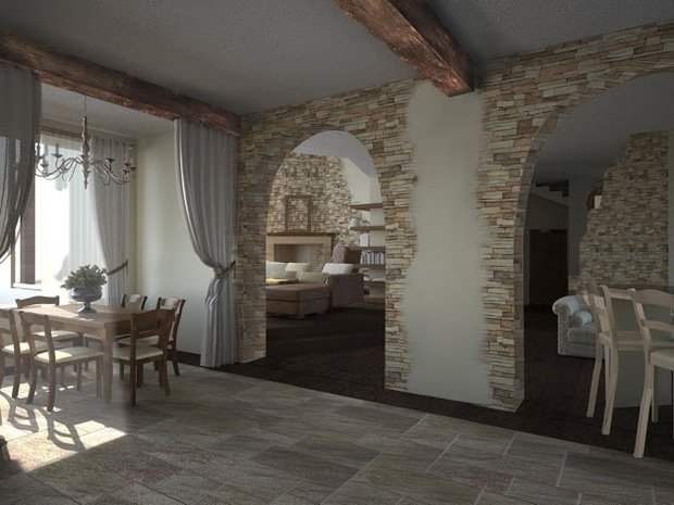 Фото из портфолио Moscow#2 House ( Casa Toscana ) – фотографии дизайна интерьеров на INMYROOM