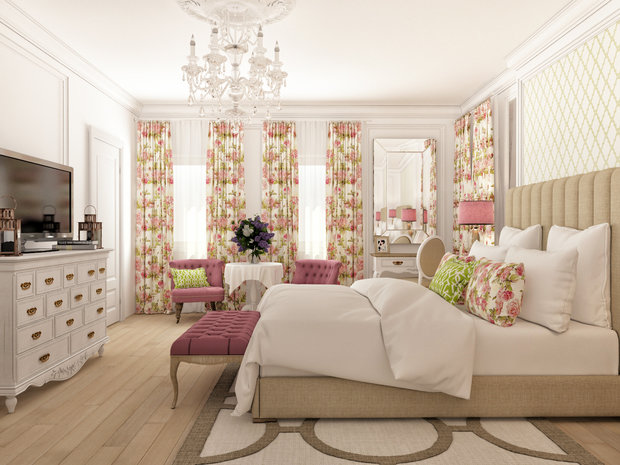 Фото из портфолио Неоклассика – фотографии дизайна интерьеров на INMYROOM