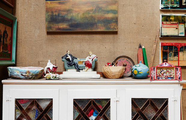 Фото из портфолио Эклектика для художника – фотографии дизайна интерьеров на INMYROOM