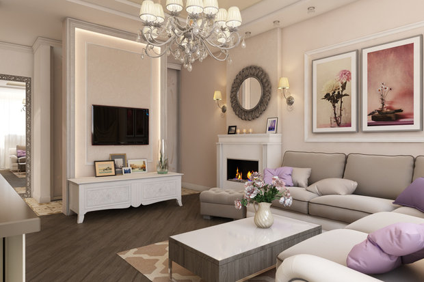 Фотография: Гостиная в стиле Классический – фото на InMyRoom.ru