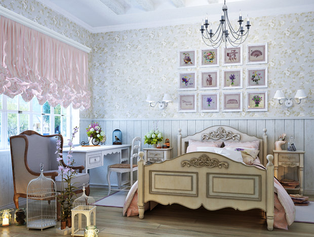 Фото из портфолио Три детских в стиле прованс – фотографии дизайна интерьеров на INMYROOM