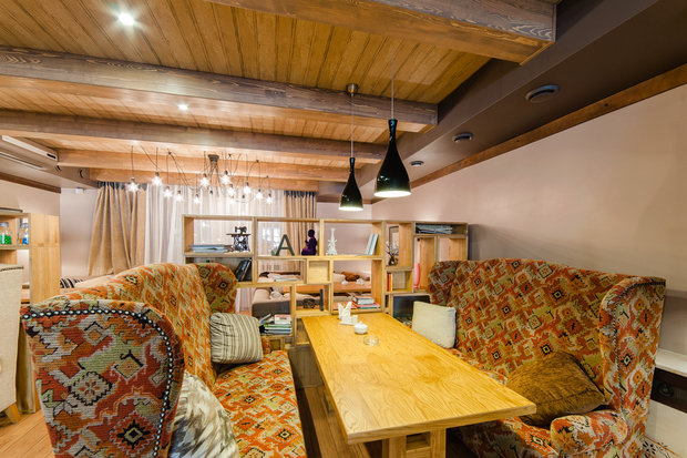 Фото из портфолио Ресторан «CHALET» в стиле шале – фотографии дизайна интерьеров на INMYROOM