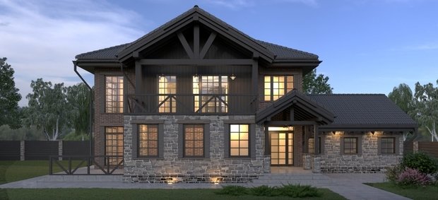 Фото из портфолио Дом в деревенском английском стиле – фотографии дизайна интерьеров на INMYROOM