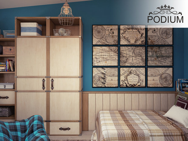 Фото из портфолио Детская для подростка – фотографии дизайна интерьеров на INMYROOM