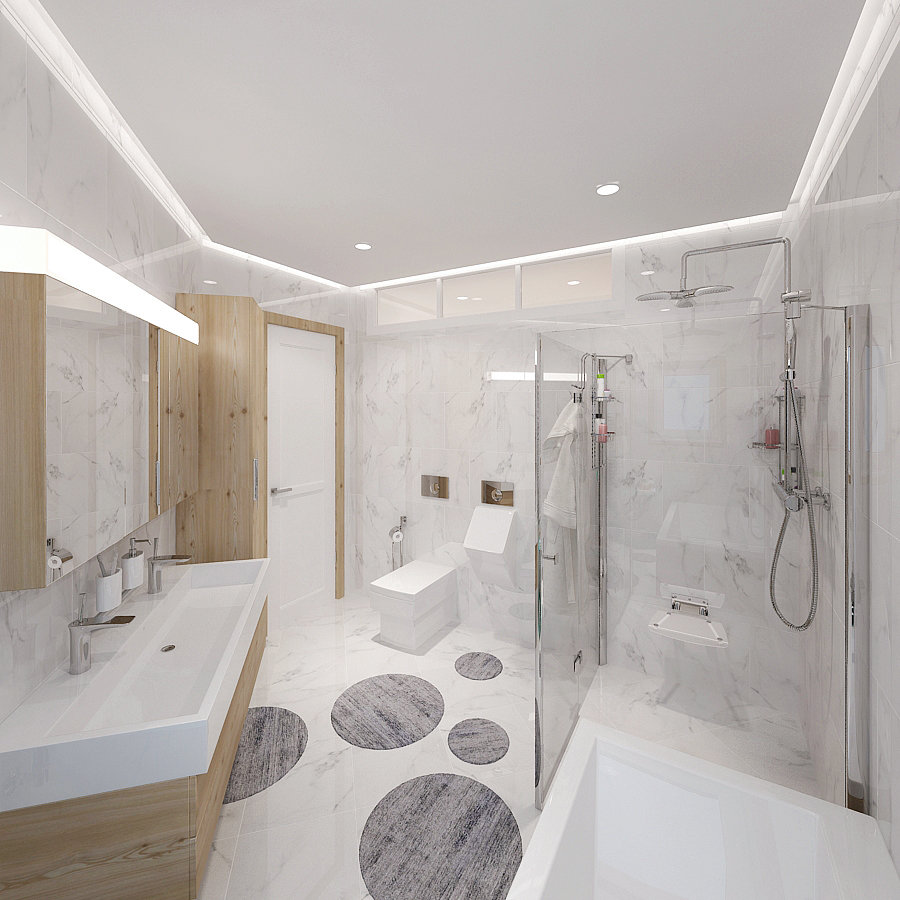 Фото из портфолио Квартира в г.Сочи, 97 кв.м. – фотографии дизайна интерьеров на INMYROOM Фото из портфолио Квартира в г.Сочи, 97 кв.м. – фотографии дизайна интерьеров на INMYROOM