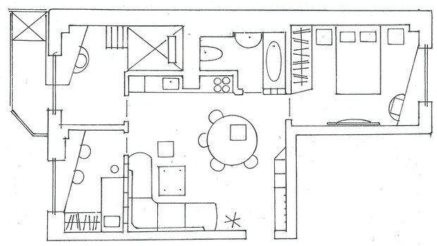 Фото из портфолио Мои перепланировки – фотографии дизайна интерьеров на INMYROOM