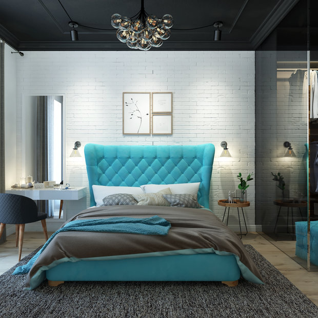 Фото из портфолио Спальня Лофт – фотографии дизайна интерьеров на INMYROOM