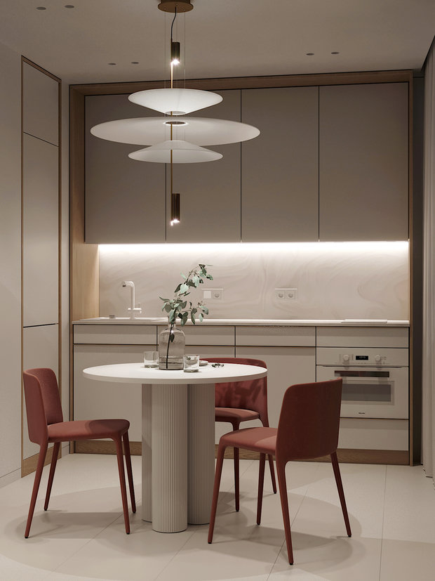 Фото из портфолио Однокомнатная квартира СПб, 45 м2 – фотографии дизайна интерьеров на INMYROOM