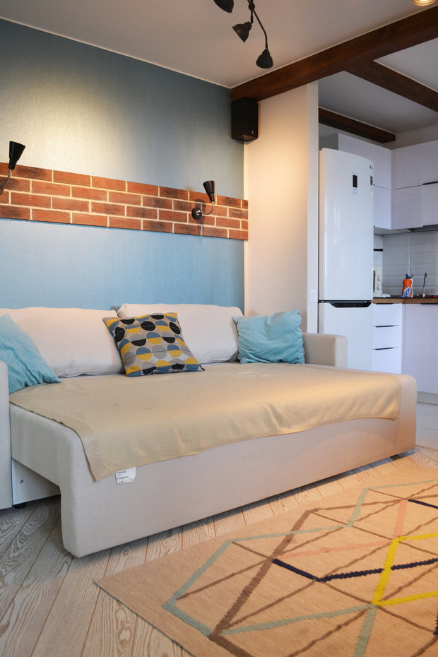 Фото из портфолио Квартира для молодой пары – фотографии дизайна интерьеров на INMYROOM