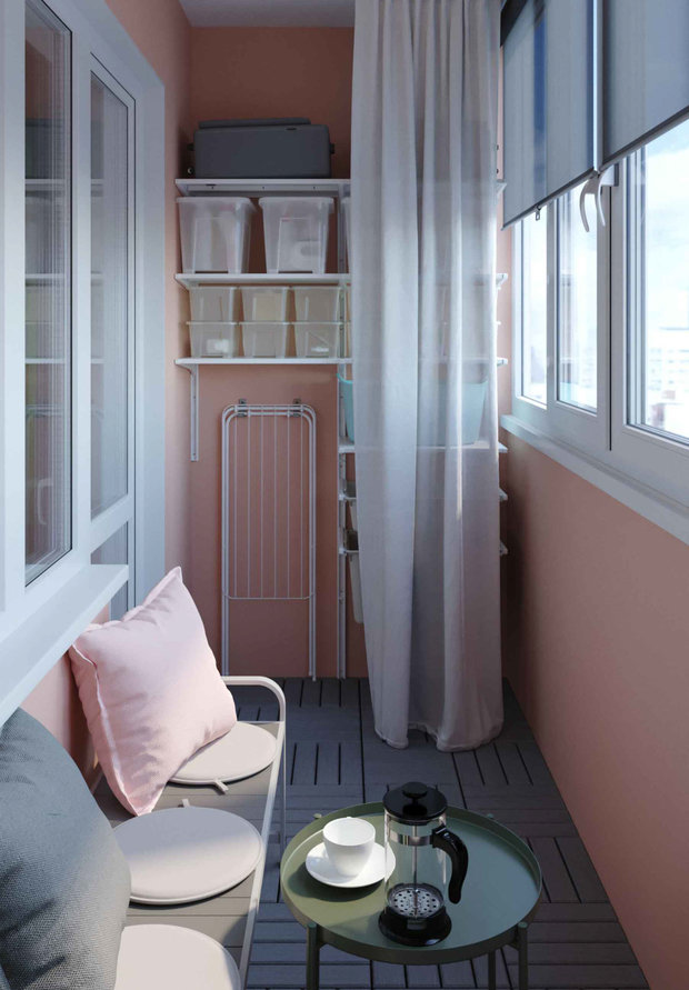 Фотография: Балкон в стиле Минимализм, Гид, ИКЕА, П-44 – фото на INMYROOM