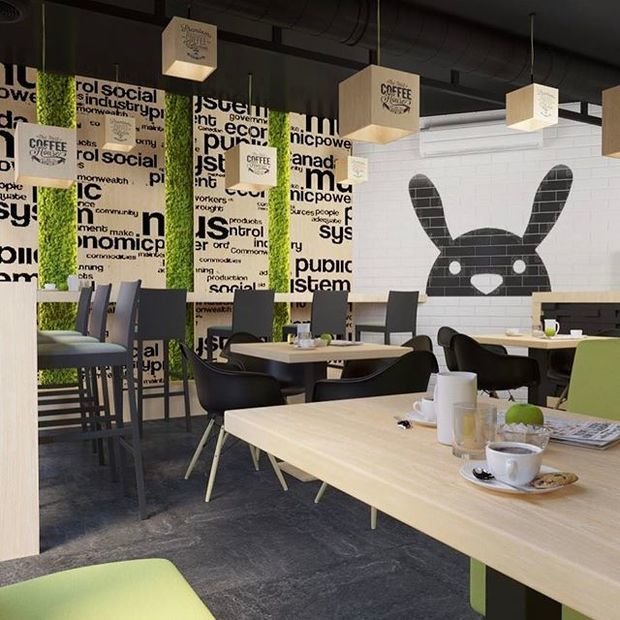 Фото из портфолио Кафе Rabbit Burrow. – фотографии дизайна интерьеров на INMYROOM