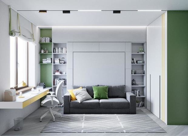 Фото из портфолио Квартира 73 кв.м – фотографии дизайна интерьеров на INMYROOM
