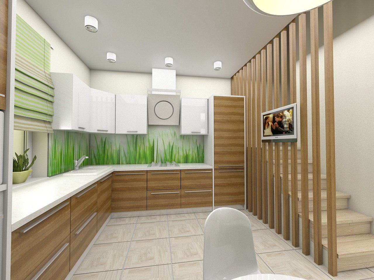 Фото из портфолио частный дом в экостиле – фотографии дизайна интерьеров на INMYROOM Фото из портфолио частный дом в экостиле – фотографии дизайна интерьеров на INMYROOM