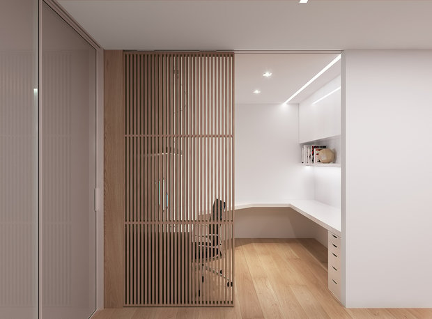 Фото из портфолио Дизайн-проект квартиры "ПШЕНИЧНЫЕ ПОЛЯ" – фотографии дизайна интерьеров на INMYROOM