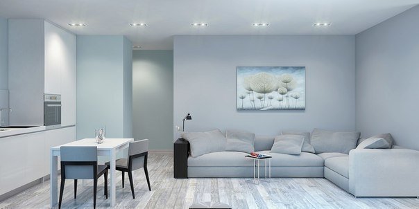 Фото из портфолио Минимализм для девушки – фотографии дизайна интерьеров на INMYROOM