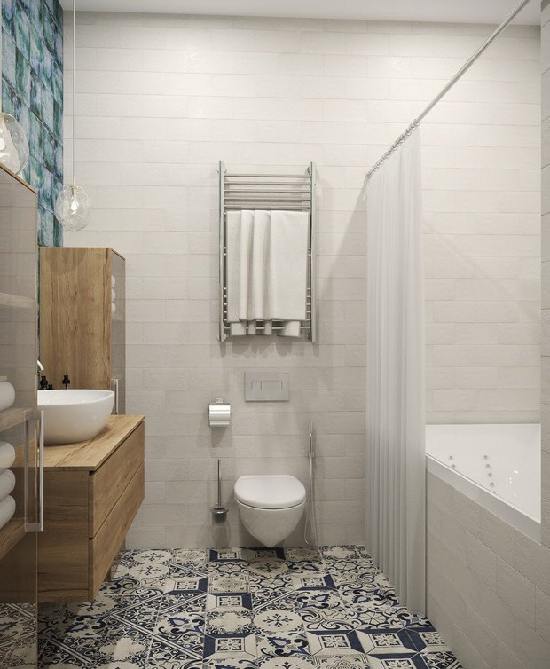 Фото из портфолио Квартира ЖК Донской Олимп – фотографии дизайна интерьеров на INMYROOM