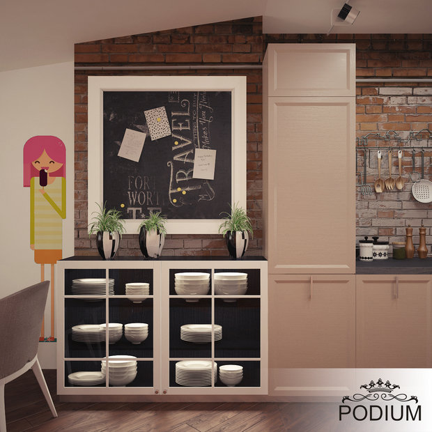 Фото из портфолио Кухня в стиле Лофт – фотографии дизайна интерьеров на INMYROOM