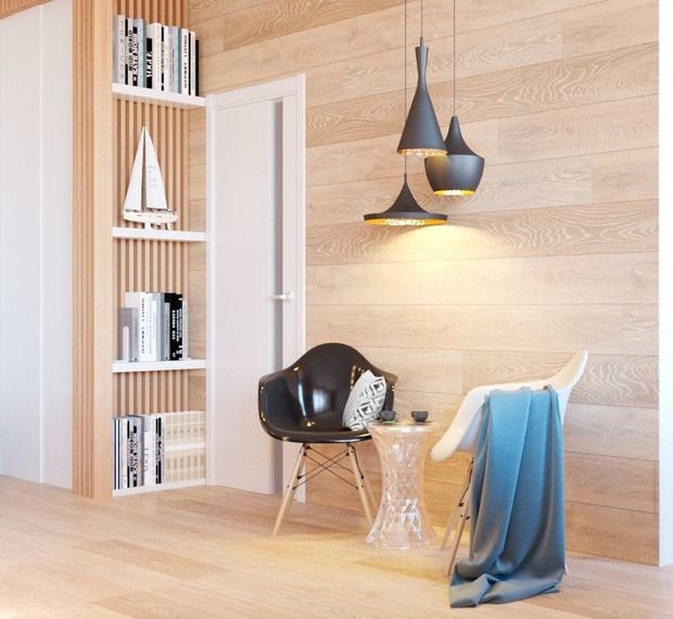 Фото из портфолио Воздушный контраст – фотографии дизайна интерьеров на INMYROOM