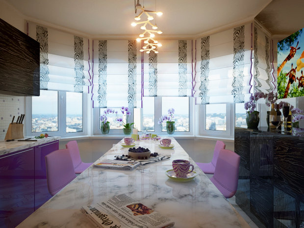 Фото из портфолио дизайн-проект квартиры в стиле хай-тэк – фотографии дизайна интерьеров на INMYROOM