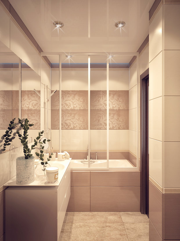 Фото из портфолио Улица Монтажников, 58 м2 – фотографии дизайна интерьеров на INMYROOM