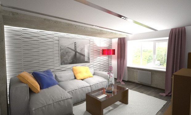 Фотография: Гостиная в стиле Лофт – фото на INMYROOM
